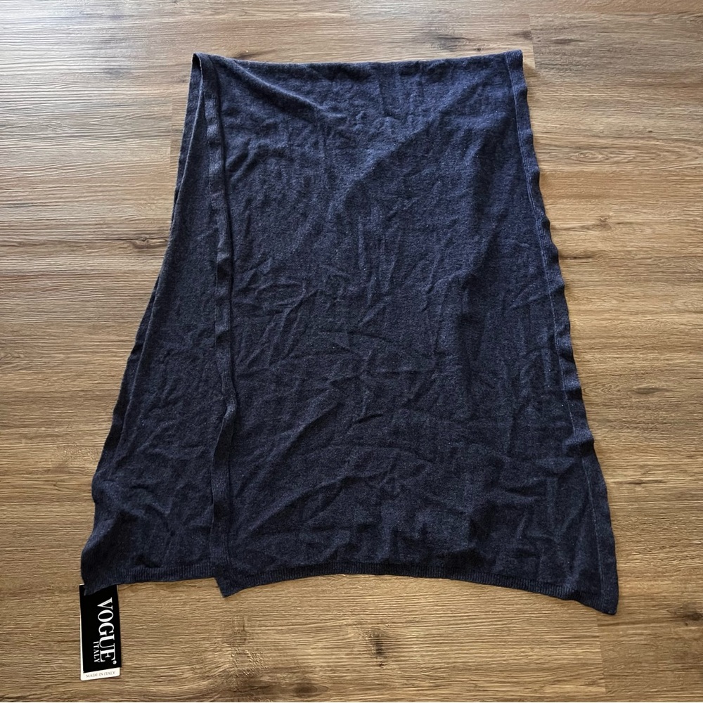 VOGUE ITALY Cashmere Blend Scarf NWT